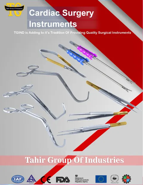 Cover of the Cardiac Surgery Instruments catalog