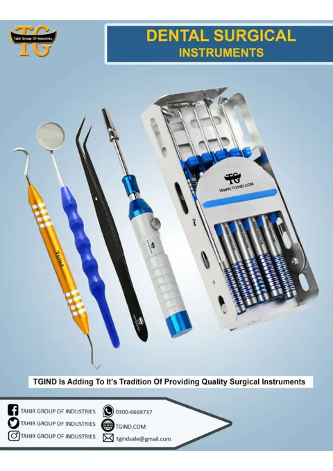 Cover of the Dental Surgical Instruments catalog