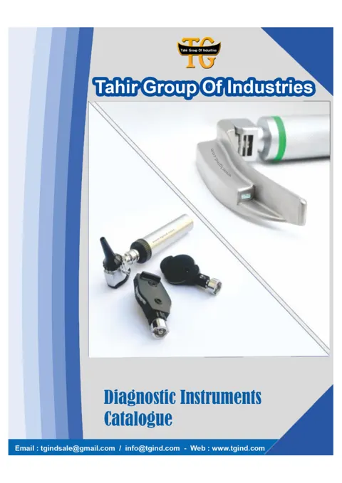 Cover of the Diagnostic Instruments catalog