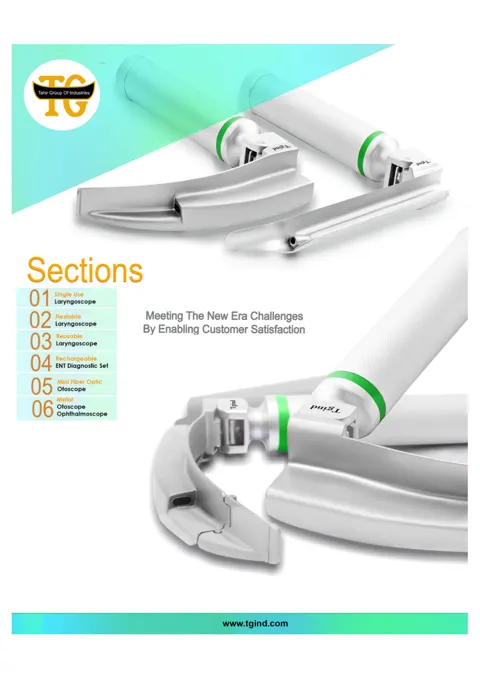 Cover of the Laryngoscopes catalog