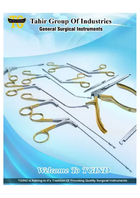 Cover of the Surgical Instruments Catalog catalog