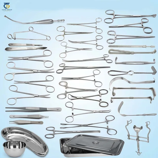 General Surgery Instruments Set, surgical instrument sets, Tahir Group of Industries