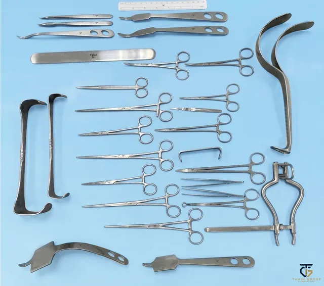 Hysterectomy Set, surgical instrument sets, Tahir Group of Industries