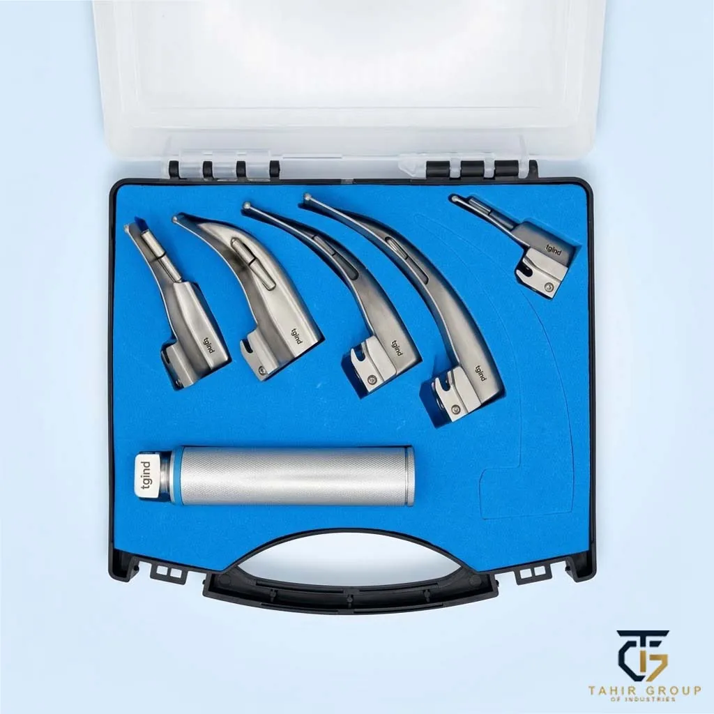 Macintosh Curved-Blade Laryngoscope Set, Tahir Group of Industries