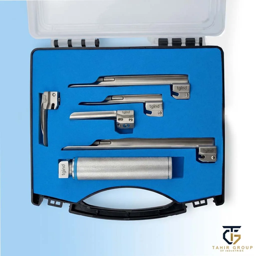 Miller Straight-Blade Laryngoscope Set, Tahir Group of Industries