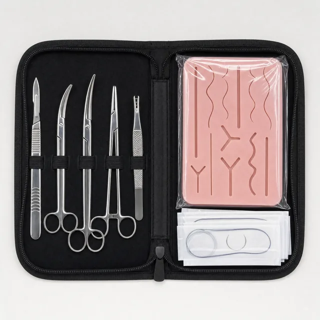 Student Suture Kit, training instruments, Tahir Group of Industries